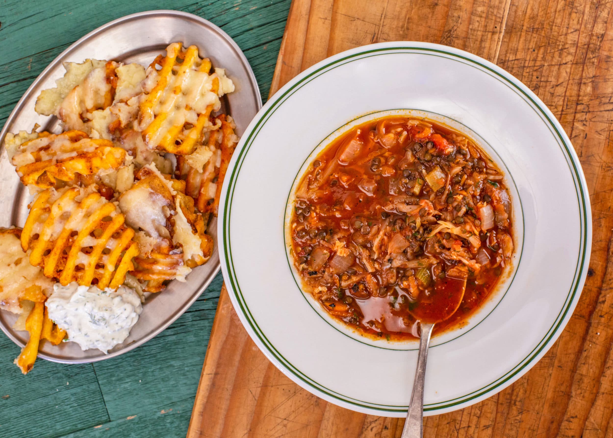 Rachael's Lentil-Cabbage Soup