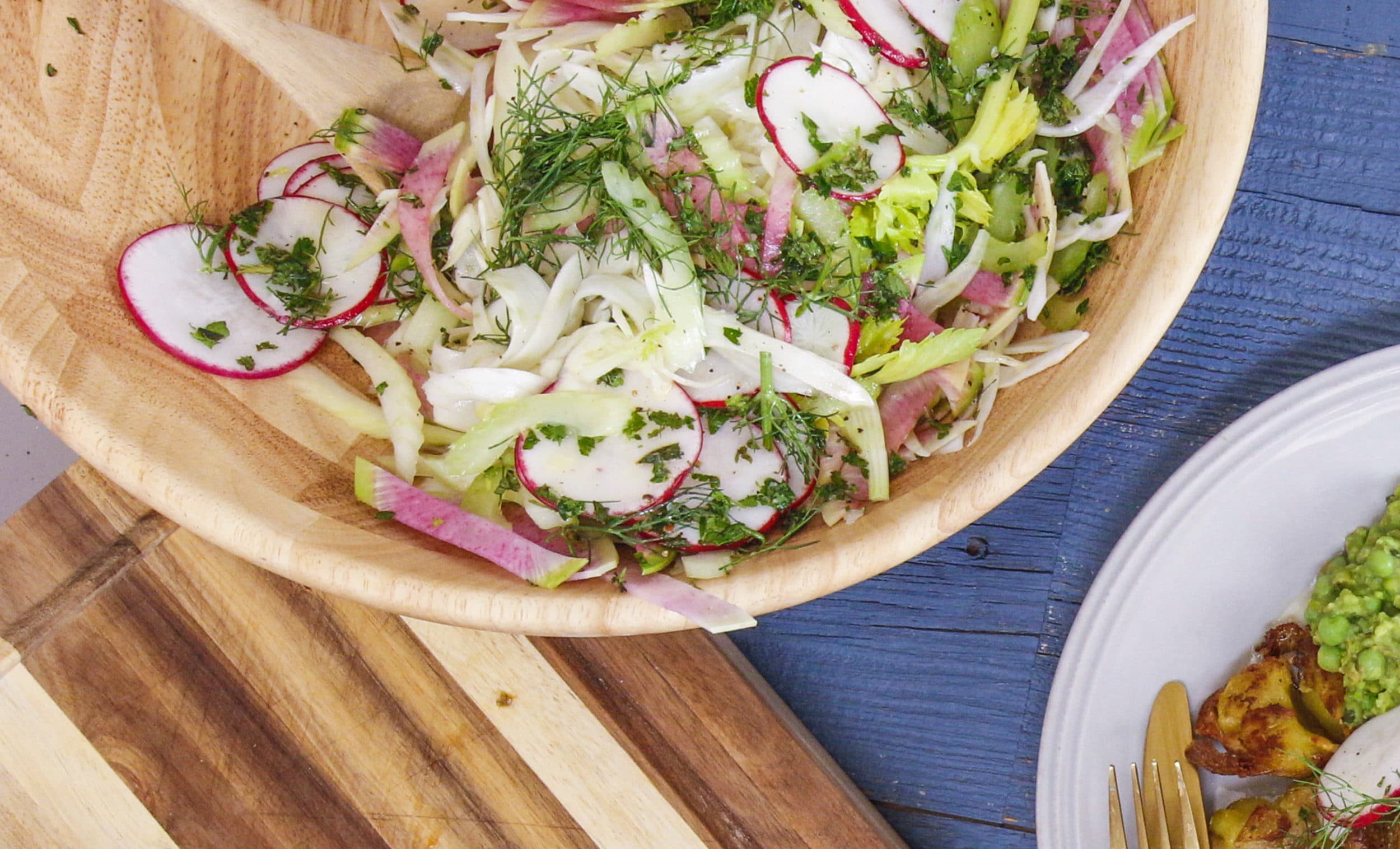 Rachael's Radish, Fennel and Celery Salad