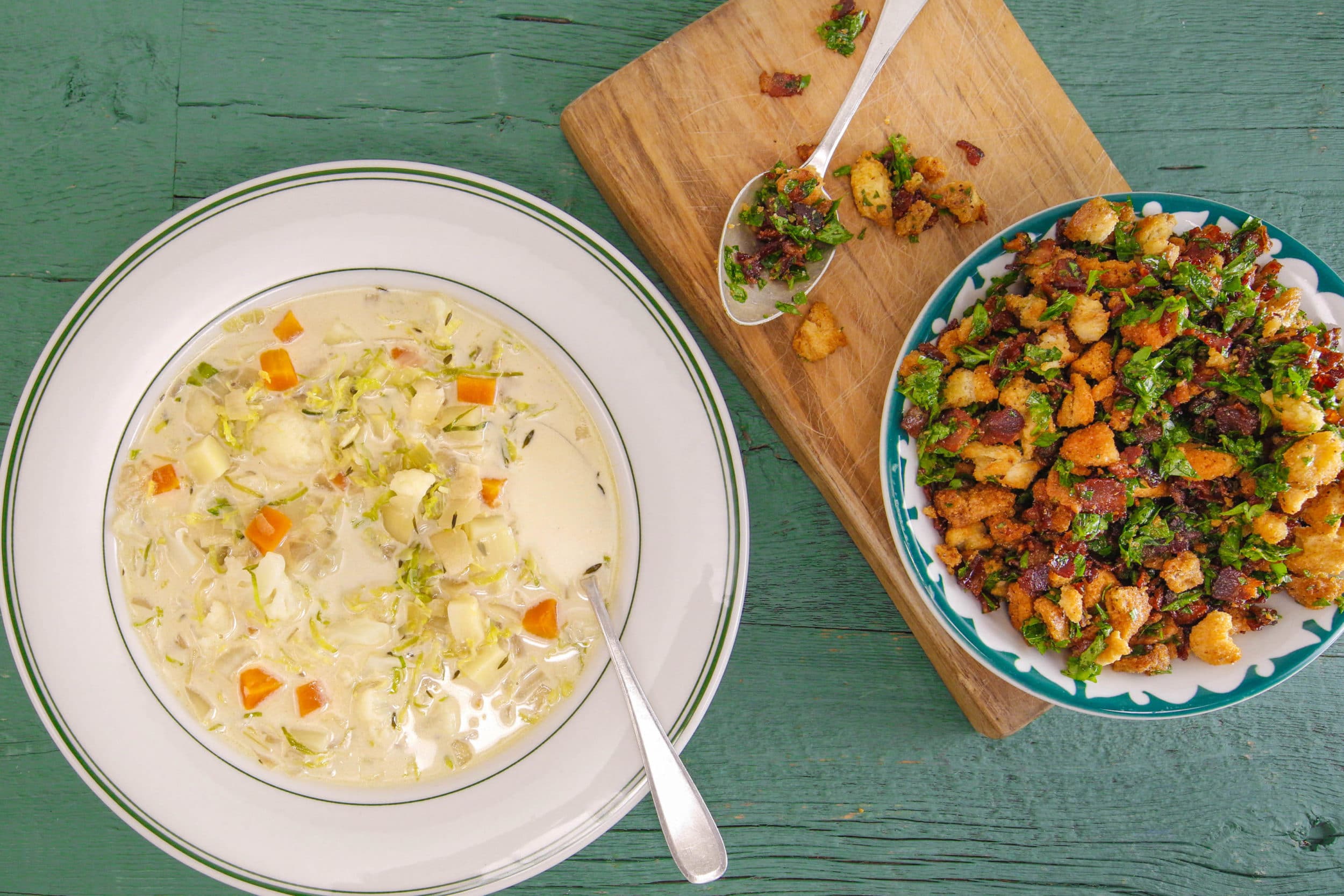 Rachael's Winter Vegetable Chowder