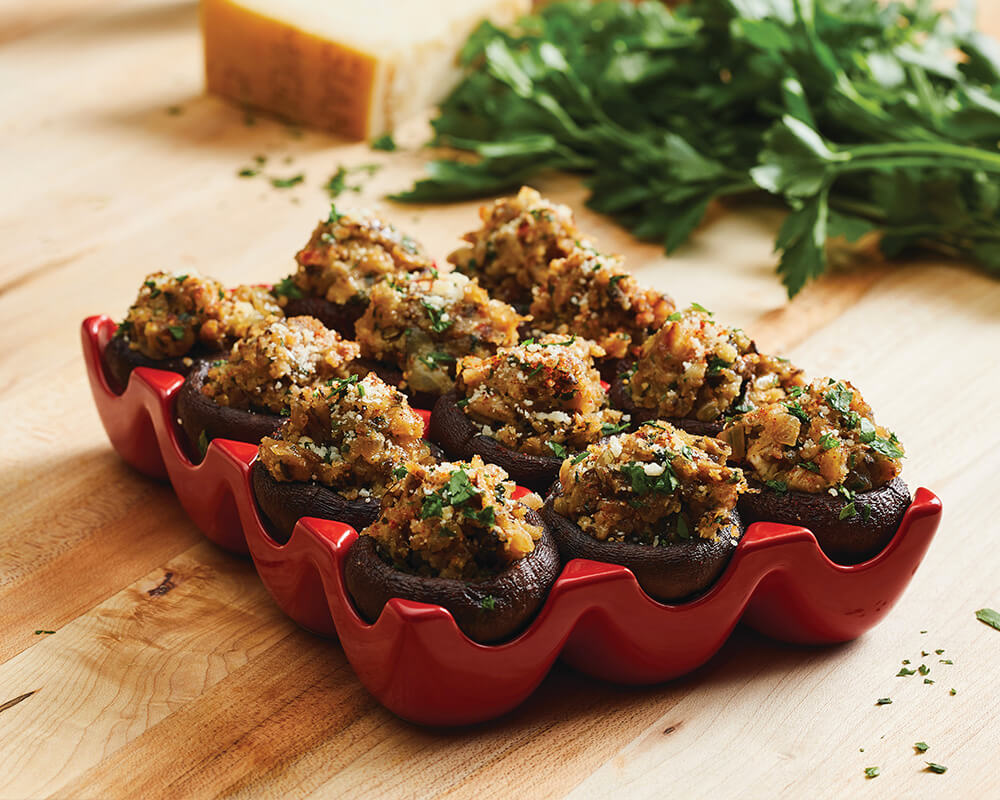 Stuffing Stuffed Mushrooms