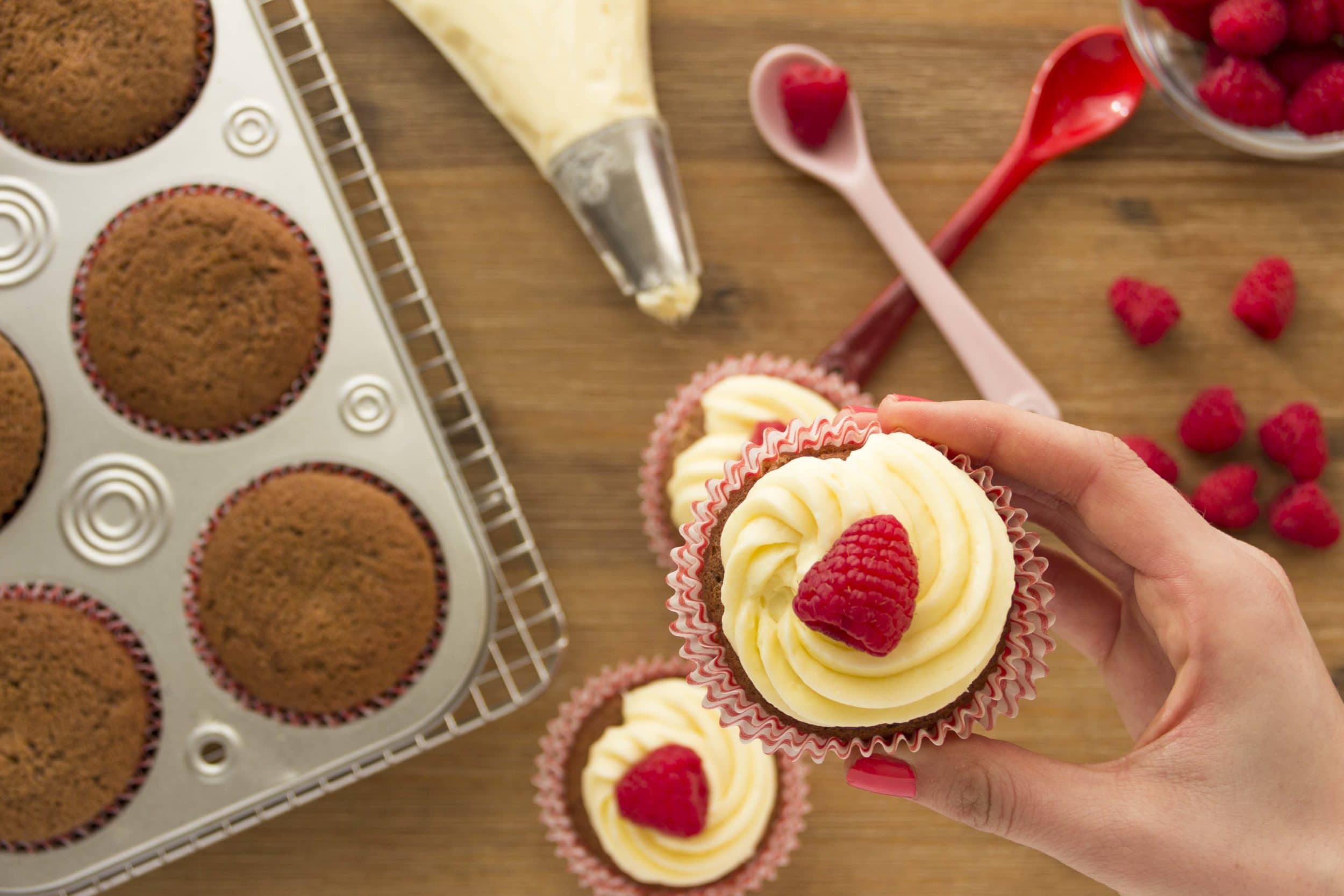 Red Velvet with White Chocolate Cream Cheese Frosting