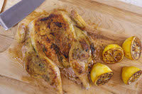 Rosemary-Garlic Chicken Under a Brick