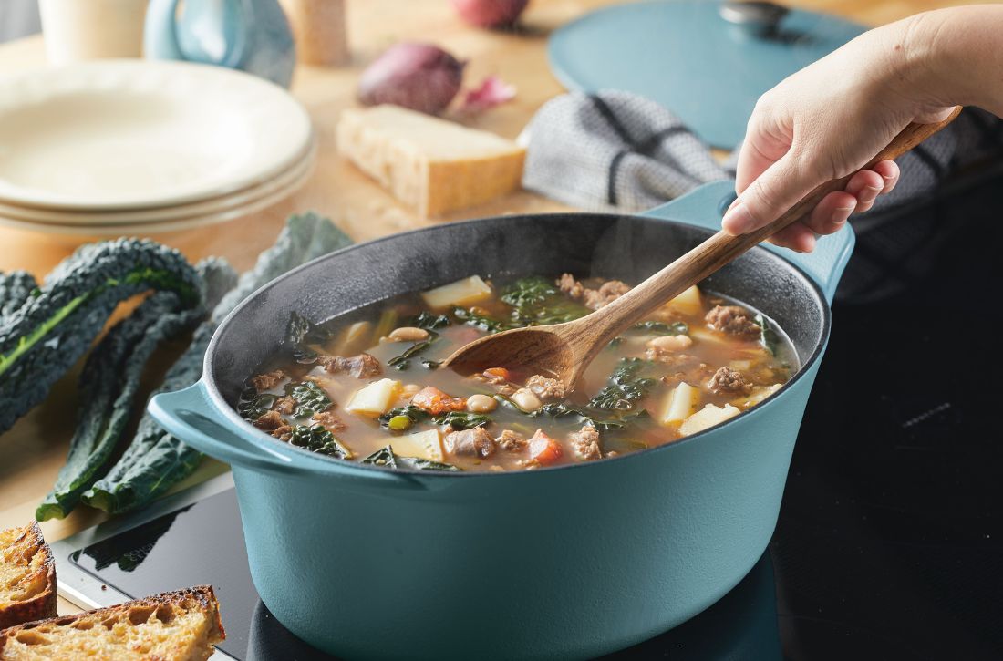 Special Sausage-and-Kale Soup