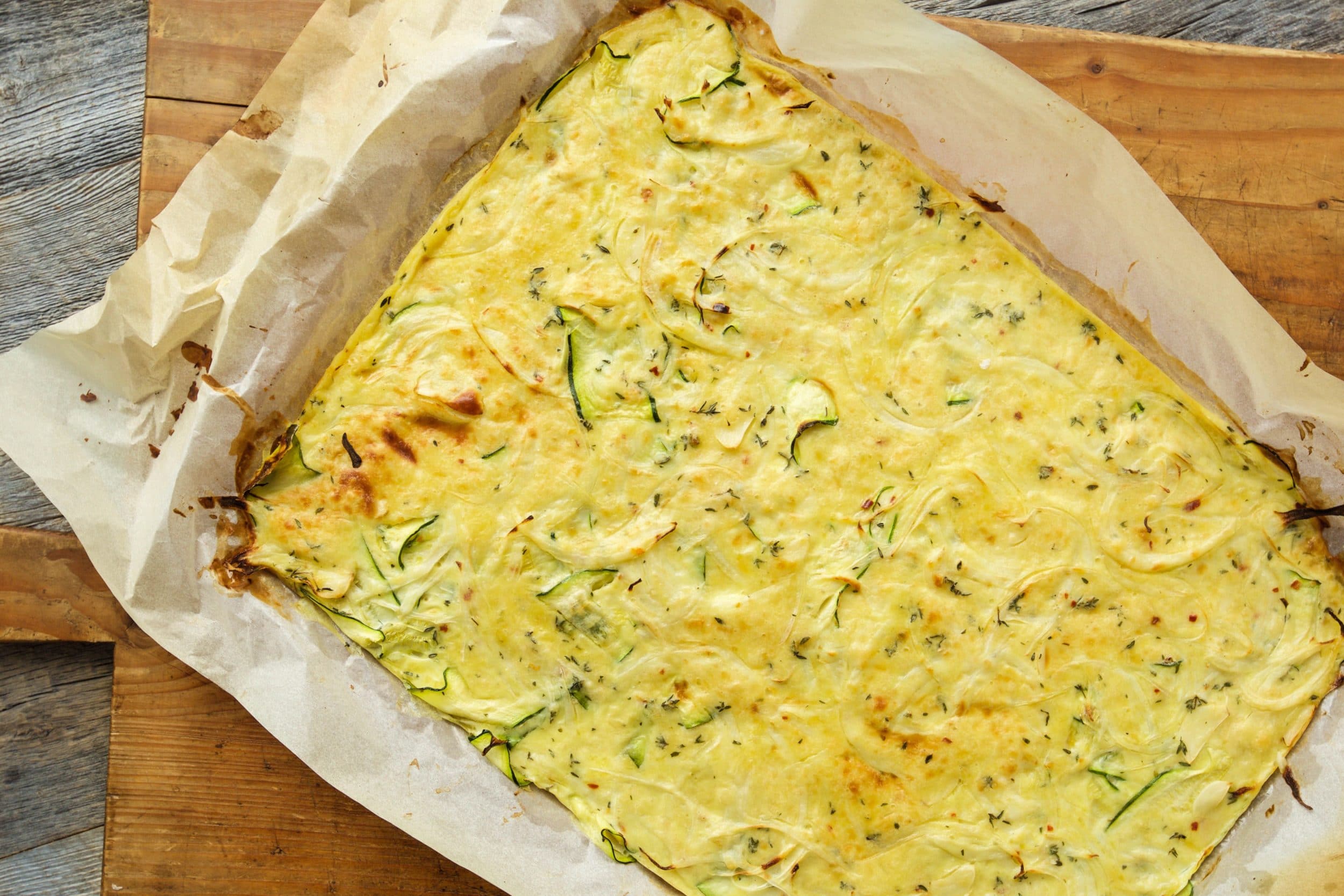 Zucchini Tart Scarpaccia