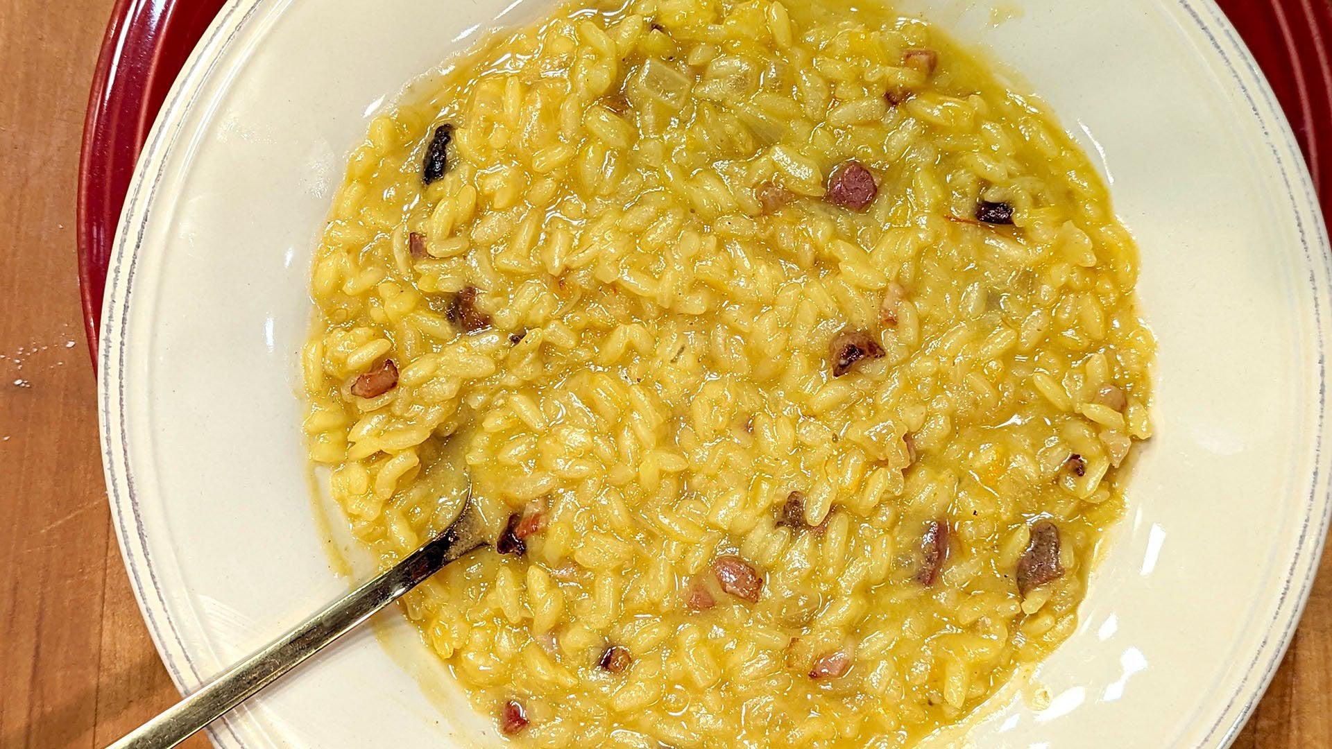 Saffron-Citrus Risotto Milanese