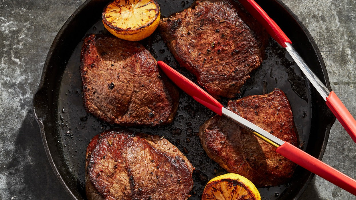 Cast-Iron Steaks