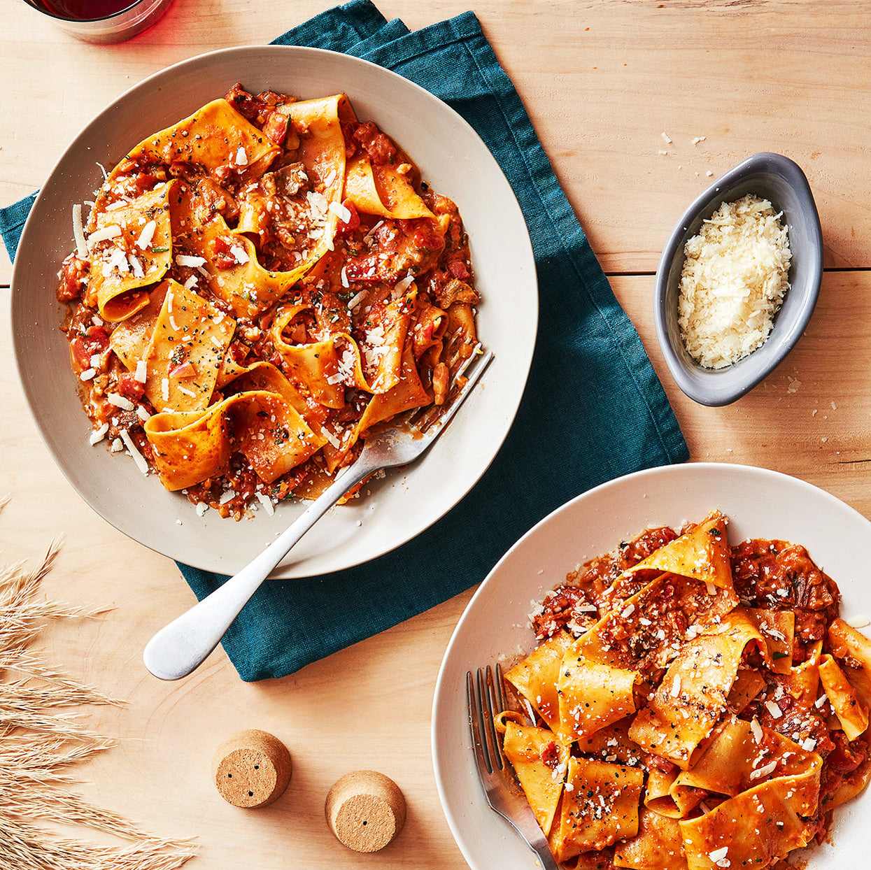 Pappardelle Boscaiola (Woodsman-Style Pasta)