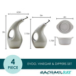 EVOO Bottle and Ramekin Dipper Set 48393 - 26652000551094