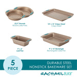 5-Piece Nonstick Bakeware Set 46179 - 26649770754230