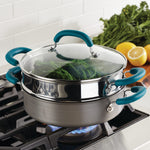 3-Quart Hard Create Delicious Anodized Nonstick Induction Steamer Set 81151 - 26751468142774